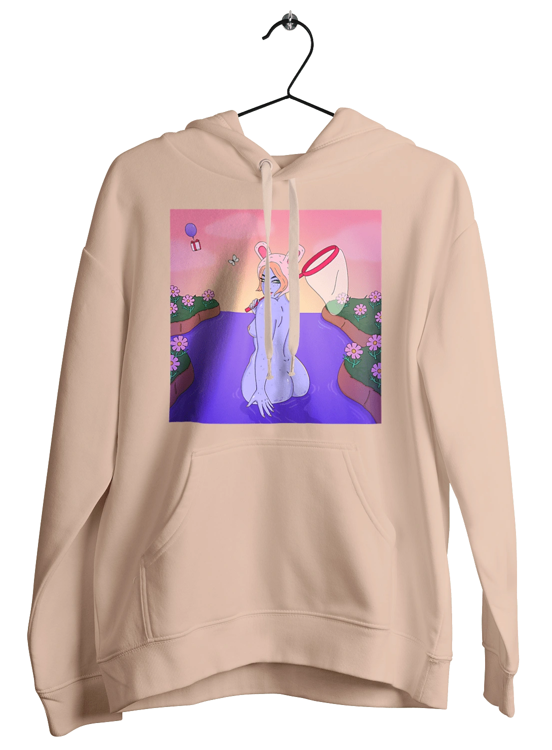 Фіолетова Дівчина На Полюванні