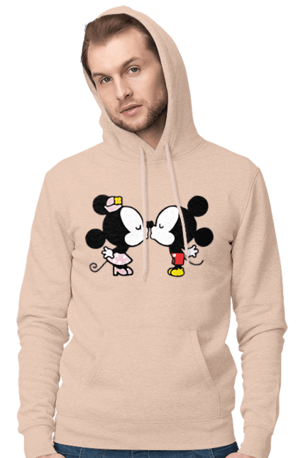 Чоловіче худі з принтом "38". Mickey mouse, minnie mouse, дісней, міккі, міккі маус, мінні маус, мультфільм. 2070702