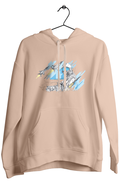 Men`s hoodie with prints Glory to the armed forces of Ukraine. Brand, defender`s day, glory ssu, gratitude, ukrposhta. 2070702
