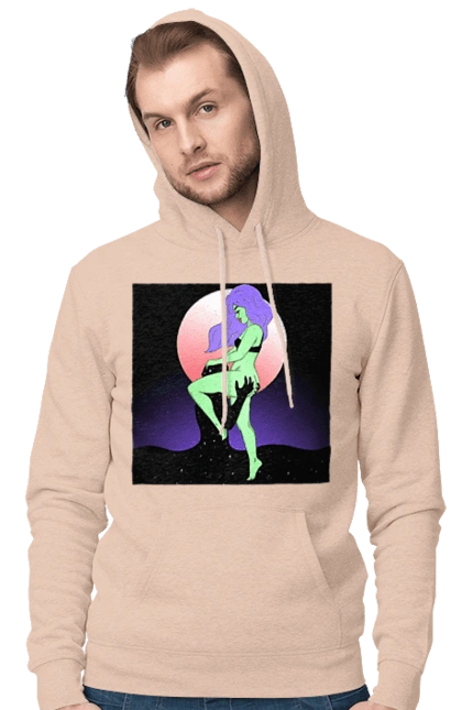 Зелена Дівчина І Місяць