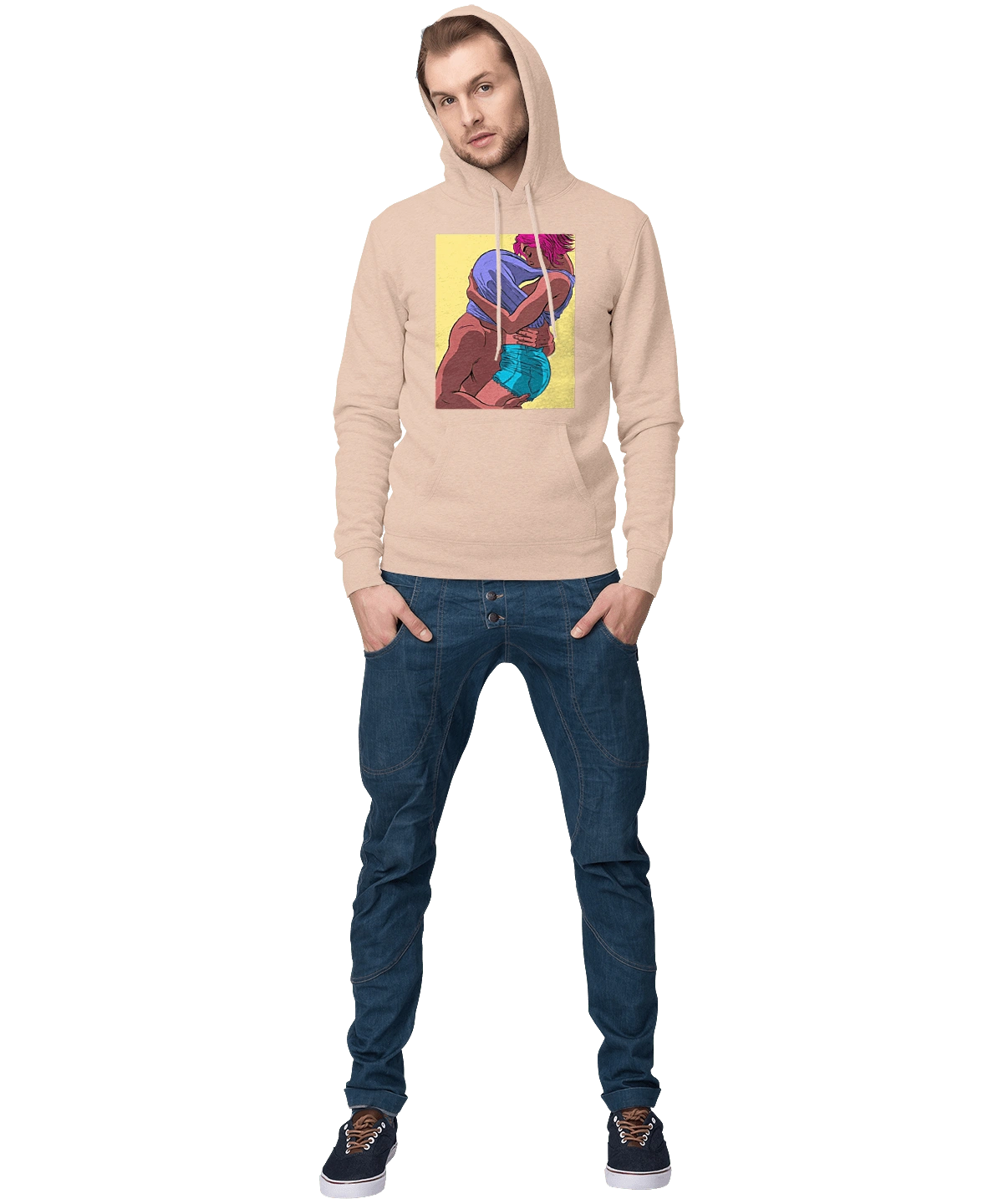 Чоловік Під Майкою У Дівчата