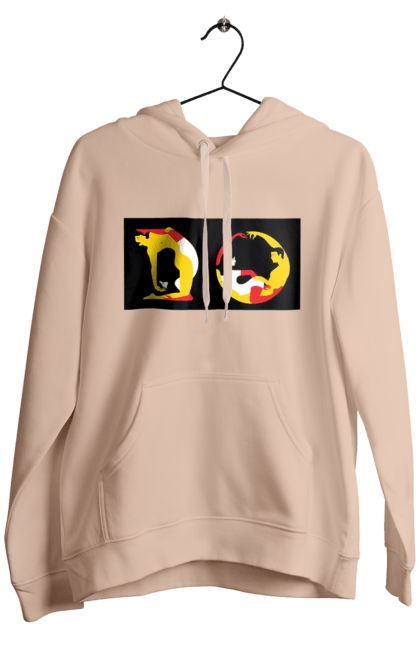 Чоловіче худі з принтом "Розтяжка По Дорослому". Пози, розтяжка. 2070702