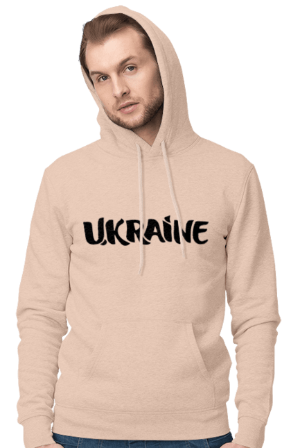 Чоловіче худі з принтом "Україна". Вітчизна, країна, україна. 2070702