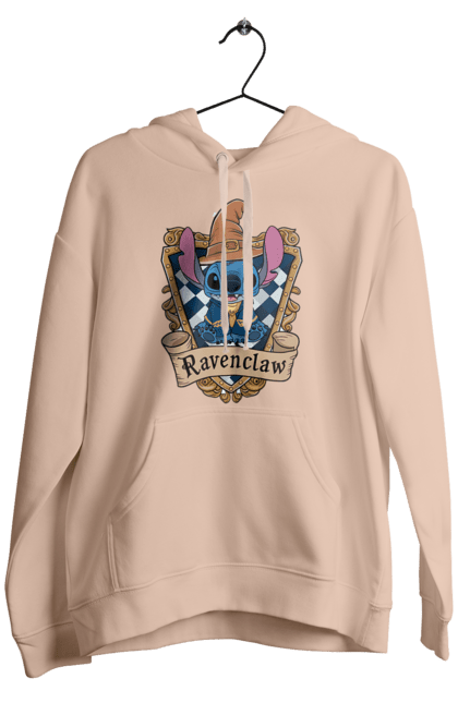 Мужское худи с принтом Стич Когтевран. Harry potter, hogwarts, ravenclaw, stich, гарри поттер, когтевран, стич, факультет, франшиза, хогвартс. 2070702