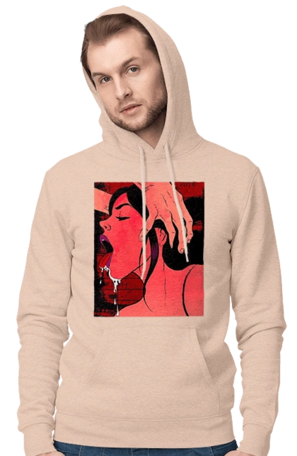 Дівчина Смокче Зі Слиною