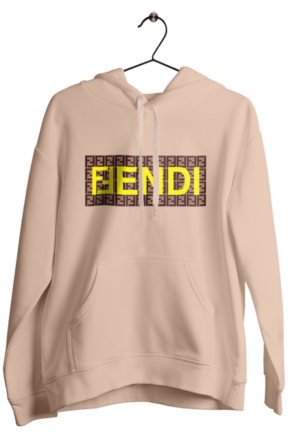 Мужское худи с принтом 9. Fendi, lvmh, бренд, дом моды, италия, люкс, мода, одежда, сумка, фенди. 2070702