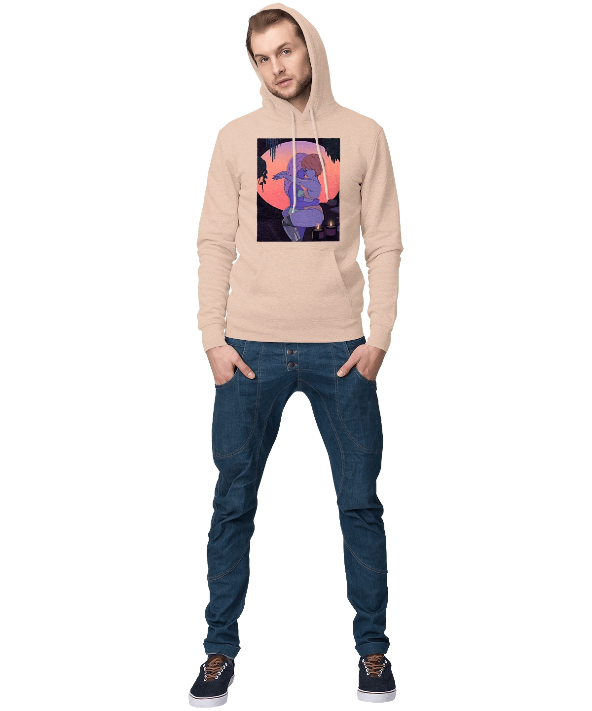 Фіолетові Дівчата Обіймаються