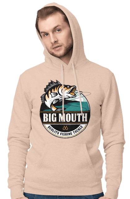 Men`s hoodie with prints Fishing. Fish, fisherman, fisherman`s fork, fishing, hobby. 2070702