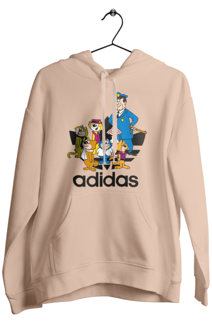 Чоловіче худі з принтом "Adidas Top Cat". Adidas, top cat, адідас, кіт, коти, мульт, мультсеріал. 2070702