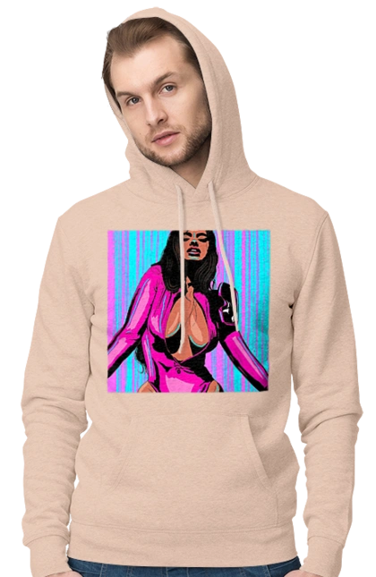 Girl With Deep Neckline