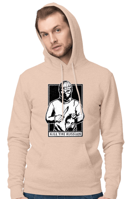 Men`s hoodie with prints Kill the russian. Kill, kill the russian, kill the russian instagram, olx, russian, the. 2070702