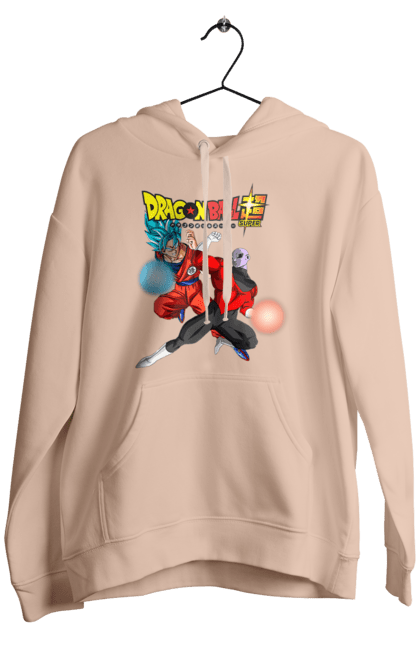 Men's hoodie with prints Dragon Ball Son Goku. Anime, dragon ball, goku, manga, son goku, tv series. 2070702