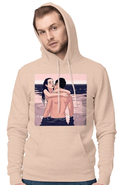 Парочка Обнімається В Річці