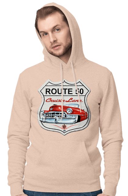 Чоловіче худі з принтом "Route 50". Байк, байкер, байкер клуб, брат, брати, брутал, гарячий асфальт, гарячий кінь, гарячий стрижень, дорога 50, дорога 66, дорога 80, дороги америки, дороги україни, жага швидкості, клуб байкерів, мотоцикл, мотоцикліст, справжній чоловік, чувак, швидкість. 2070702