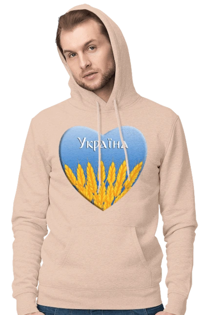 Серце з колосками Україна