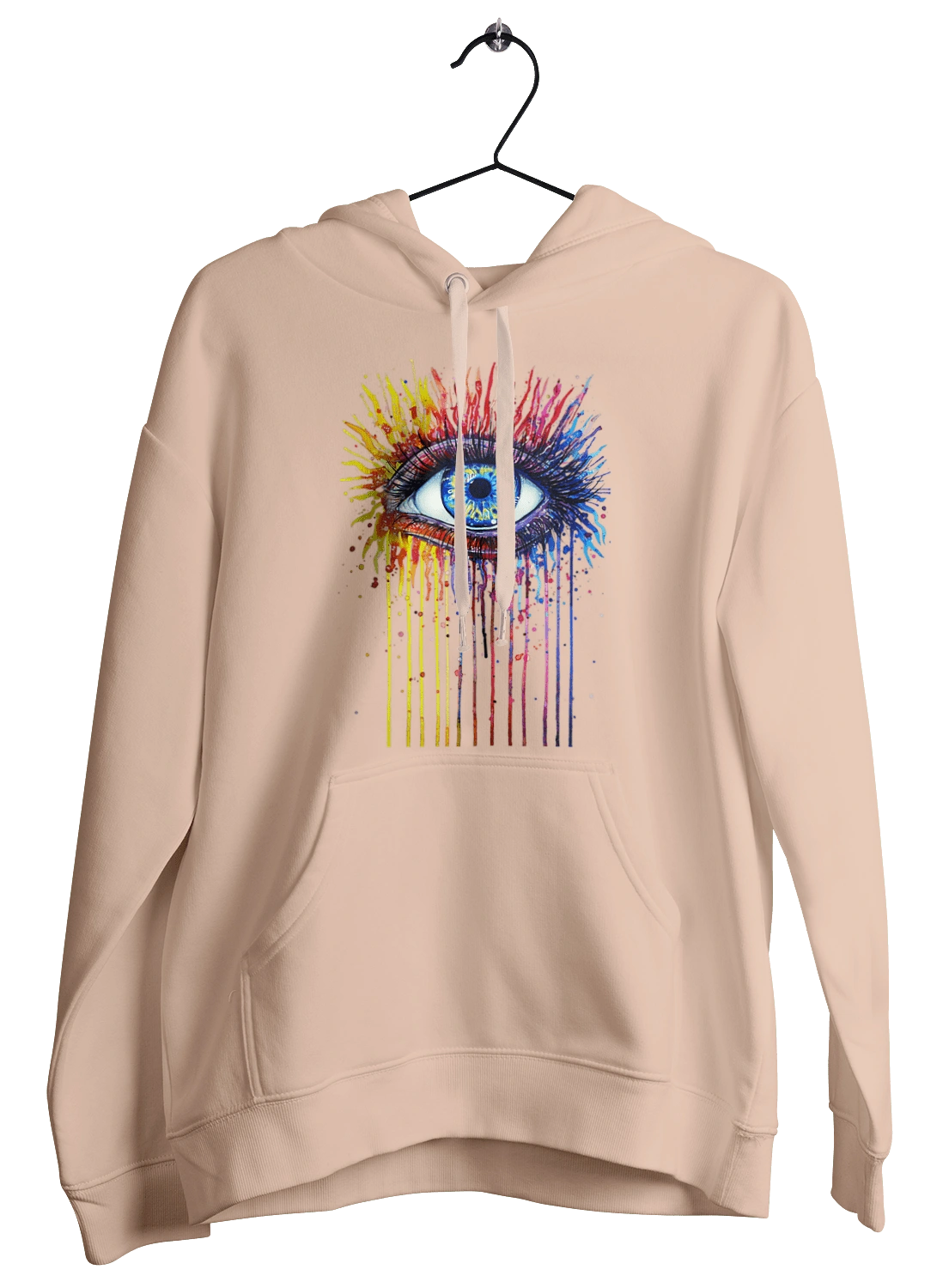 Colorful Flowing Eye