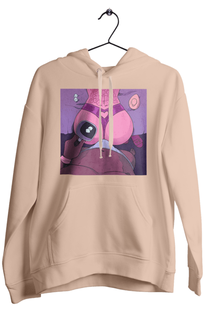 Чоловіче худі з принтом "Ранкова Кава З Жопкою". Гола, жопа, кава, труси. 2070702