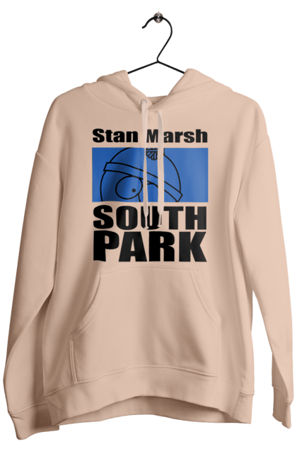 Men's hoodie with prints South Park Stan Marsh. Cartoon series, south park, stan, stan marsh. 2070702