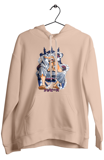 Men's hoodie with prints One Piece Luffy. Anime, luffy, manga, monkey de luffy, one piece, pirates. 2070702