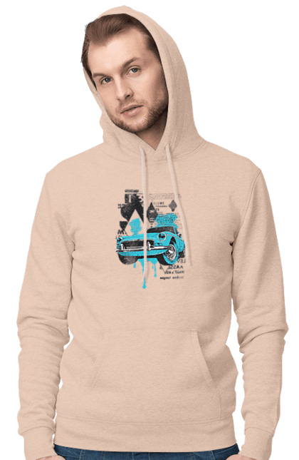 Men`s hoodie with prints Auto. Buy, cool, novelty, rand, sale, sales, to buy. 2070702