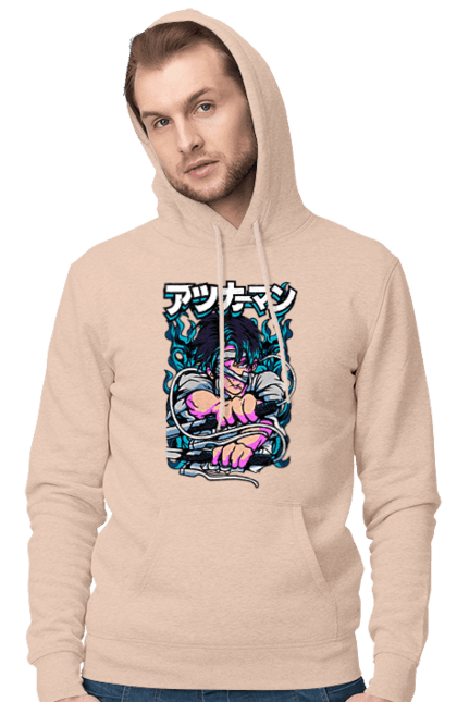 Men's hoodie with prints Attack on Titan Levi. Ackerman, anime, attack on titan, levi, manga, shingeki no kyojin, survey corps. 2070702