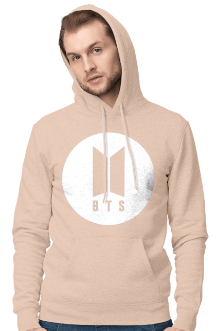Men`s hoodie with prints BTS. Beyond the scene, bts, group, k pop, k-pop, music, musical group. 2070702