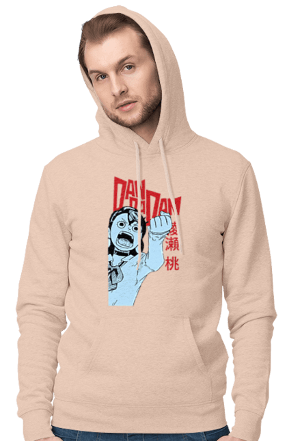 Men`s hoodie with prints Dandadan Momo Ayase. Anime, ayase, dandadan, manga, momo, momo ayase. 2070702