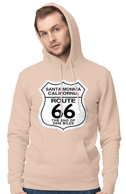 Чоловіче худі з принтом "Route 66". Байк, байкер, байкер клуб, брат, брати, брутал, гарячий асфальт, гарячий кінь, гарячий стрижень, дорога 50, дорога 66, дорога 80, дороги америки, дороги україни, жага швидкості, клуб байкерів, мотоцикл, мотоцикліст, справжній чоловік, чувак, швидкість. 2070702