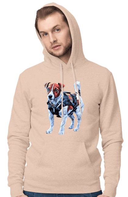 Чоловіче худі з принтом "Пес Патрон". Зсу, патрон, пес, пес патрон, україна. 2070702