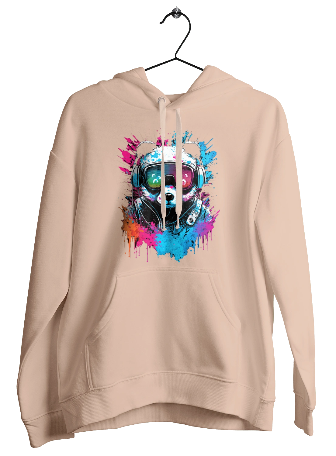 Панда в VR шлеме