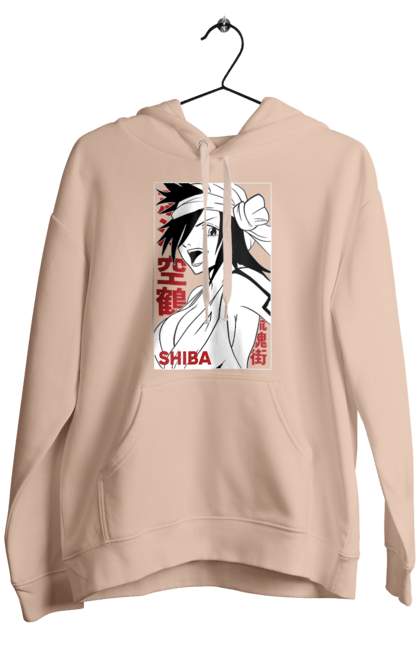 Чоловіче худі з принтом "Бліч Куукаку Шиба". Anime, bleach, kūkaku shiba, manga, аніме, бліч, куукаку шиба, манга. 2070702