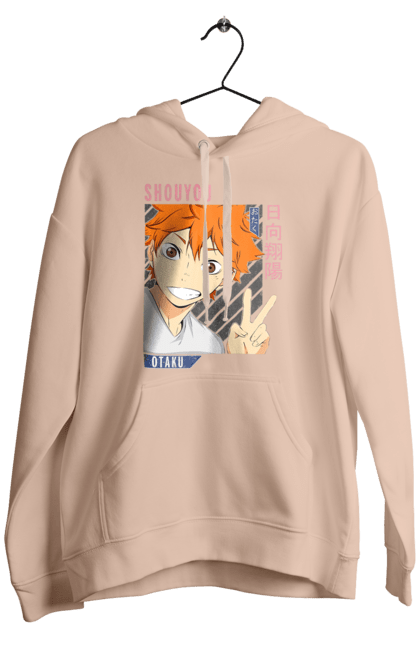 Men`s hoodie with prints Haikyu!! Hinata. Anime, haikyu, hinata, manga, shoyo hinata, sports anime, volleyball. 2070702