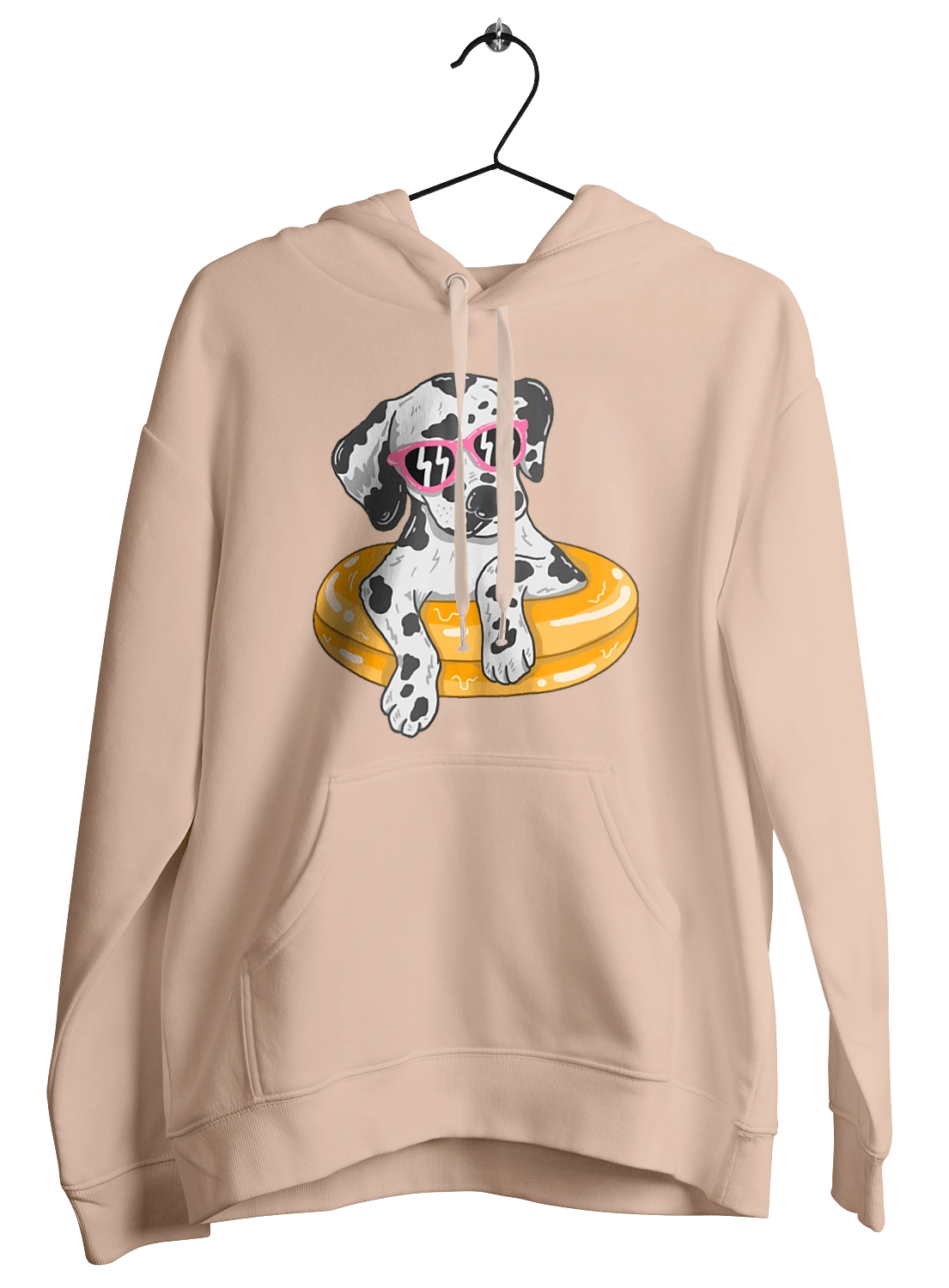 Dalmatian Swims In A Circle