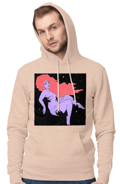 Фіолетова Дівчина В Чорній Дирі