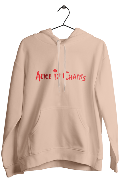 Men's hoodie with prints Alice in Chains. Alice in chains, alternative metal, alternative rock, group, grunge, hard rock, music, rock, sludge metal. 2070702