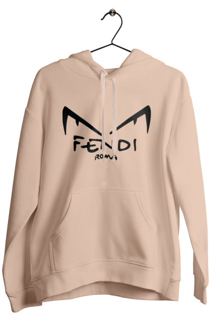 Мужское худи с принтом Fendi. Fendi, lvmh, бренд, дом моды, италия, люкс, мода, одежда, сумка, фенди. 2070702