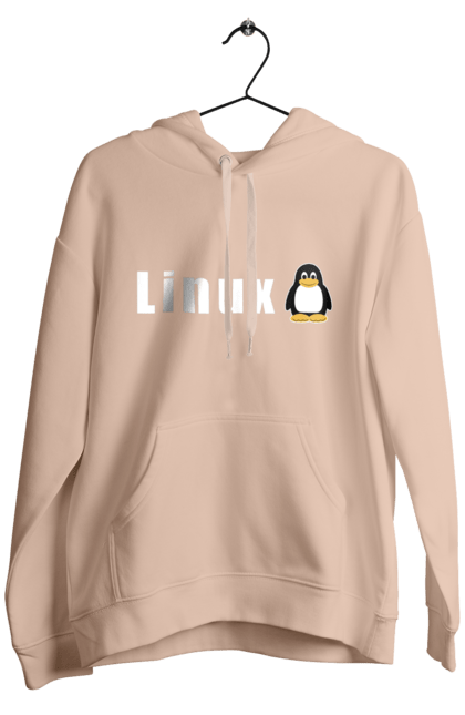 Чоловіче худі з принтом "Linux". Linux, адміністратор, айті, айтішник, безкоштовна, безкоштовно, білий, вільна, доступність, комерційна, незалежність, операційна система, ос, пінгвін, програміст, програмне забезпечення, свобода, сервер, сисадмін, система, системний адміністратор, софт, текст. 2070702
