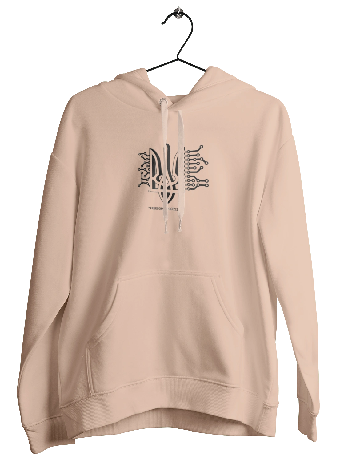 Freedom processor. Black monocolor.