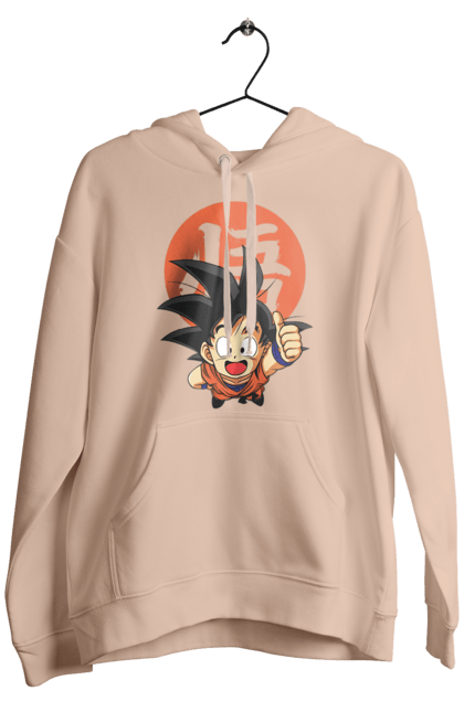 Чоловіче худі з принтом "Перли дракона Сон Гоку". Dragon ball, manga, son goku, аніме, гоку, манга, перли дракона, сон гоку. 2070702