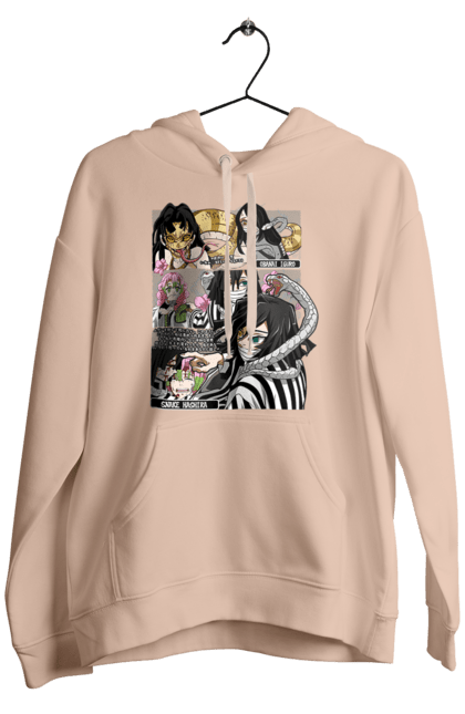 Men`s hoodie with prints Demon Slayer Obanai. Anime, demon slayer, iguro, kimetsu no yaiba, manga, obanai, obanai iguro, serial. 2070702