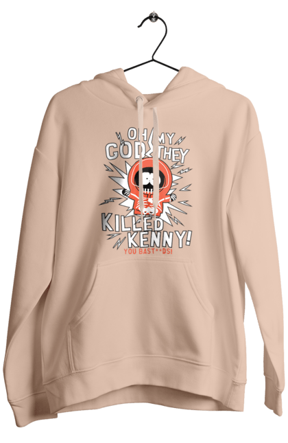 Men's hoodie with prints South Park Kenny. Cartoon series, kenny, kenny mccormick, south park. 2070702