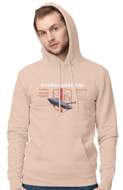Чоловіче худі з принтом "Storm Shadow". F16, nasams, storm shadow, zuzana, гаубиця, два герби, залужний, сюзанна. 2070702