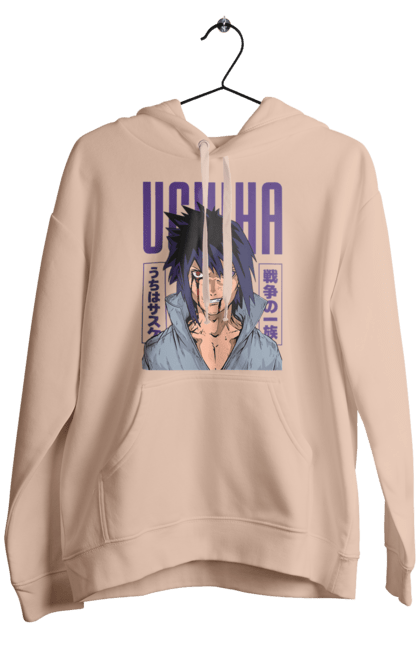 Чоловіче худі з принтом "Наруто Саске Учіха". Naruto, sasuke, sasuke uchiha, аніме, команда 7, команда номер 7, манга, наруто, саске, саске учіха. 2070702