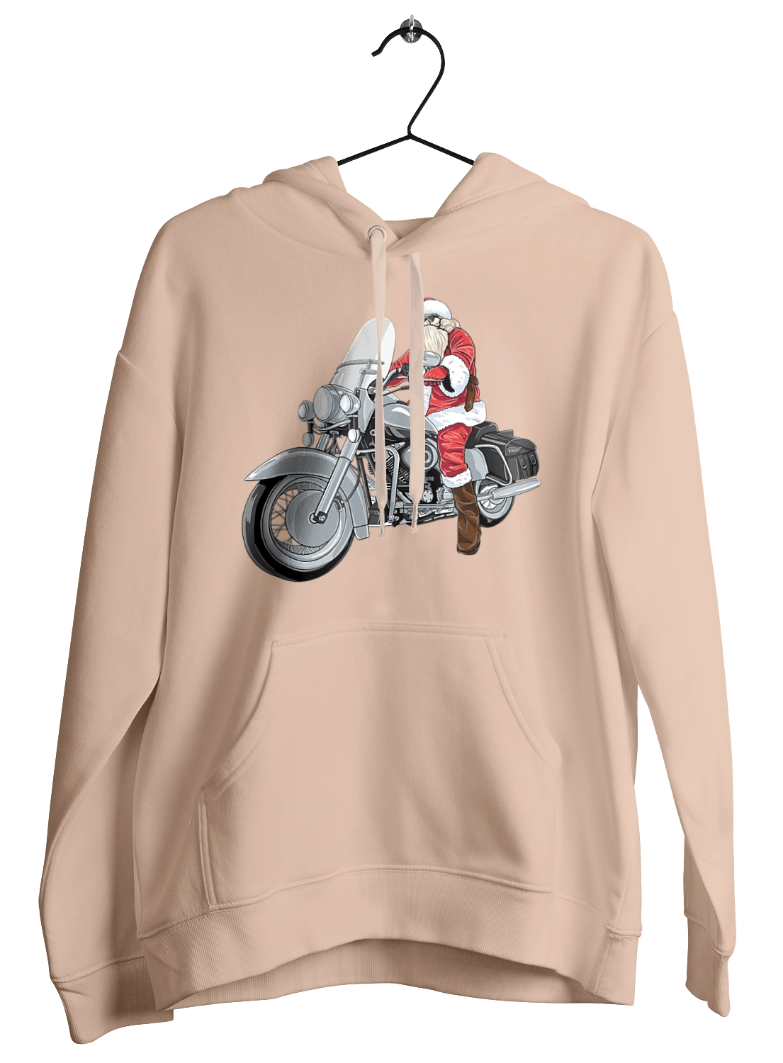 Santa On A Motorcycle