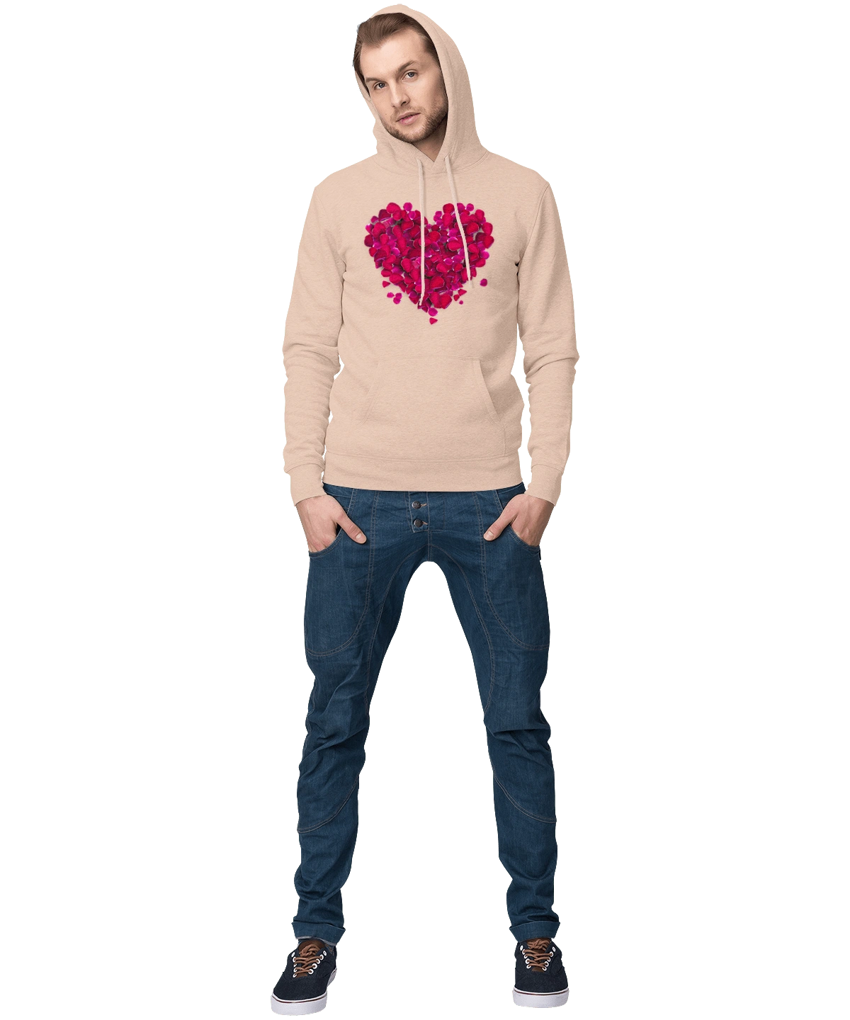 Heart From Rose Petals