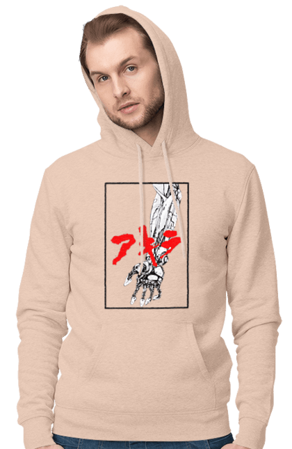 Men's hoodie with prints Akira Tetsuo Shima. Akira, anime, cyberpunk, manga, tetsuo shima. 2070702