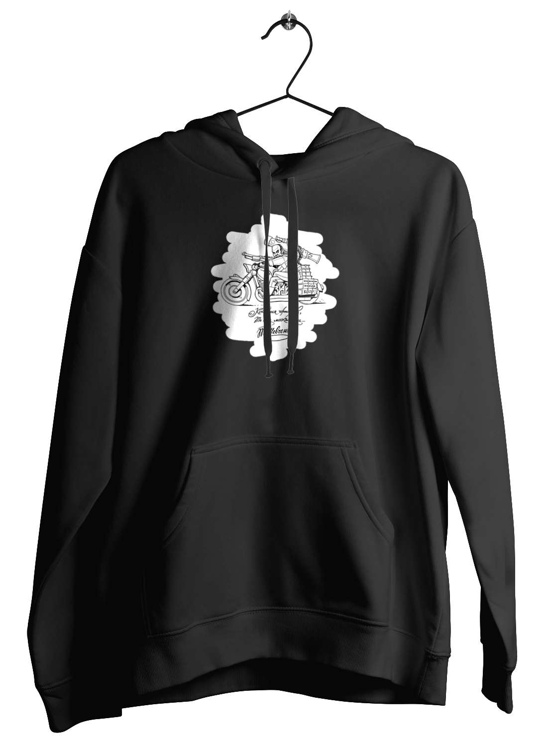 Shevchenko on a motorcycle