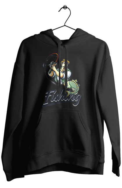 Чоловіче худі з принтом "Рибалка, літо". Відпочинок, літо, рибалка. 2070702