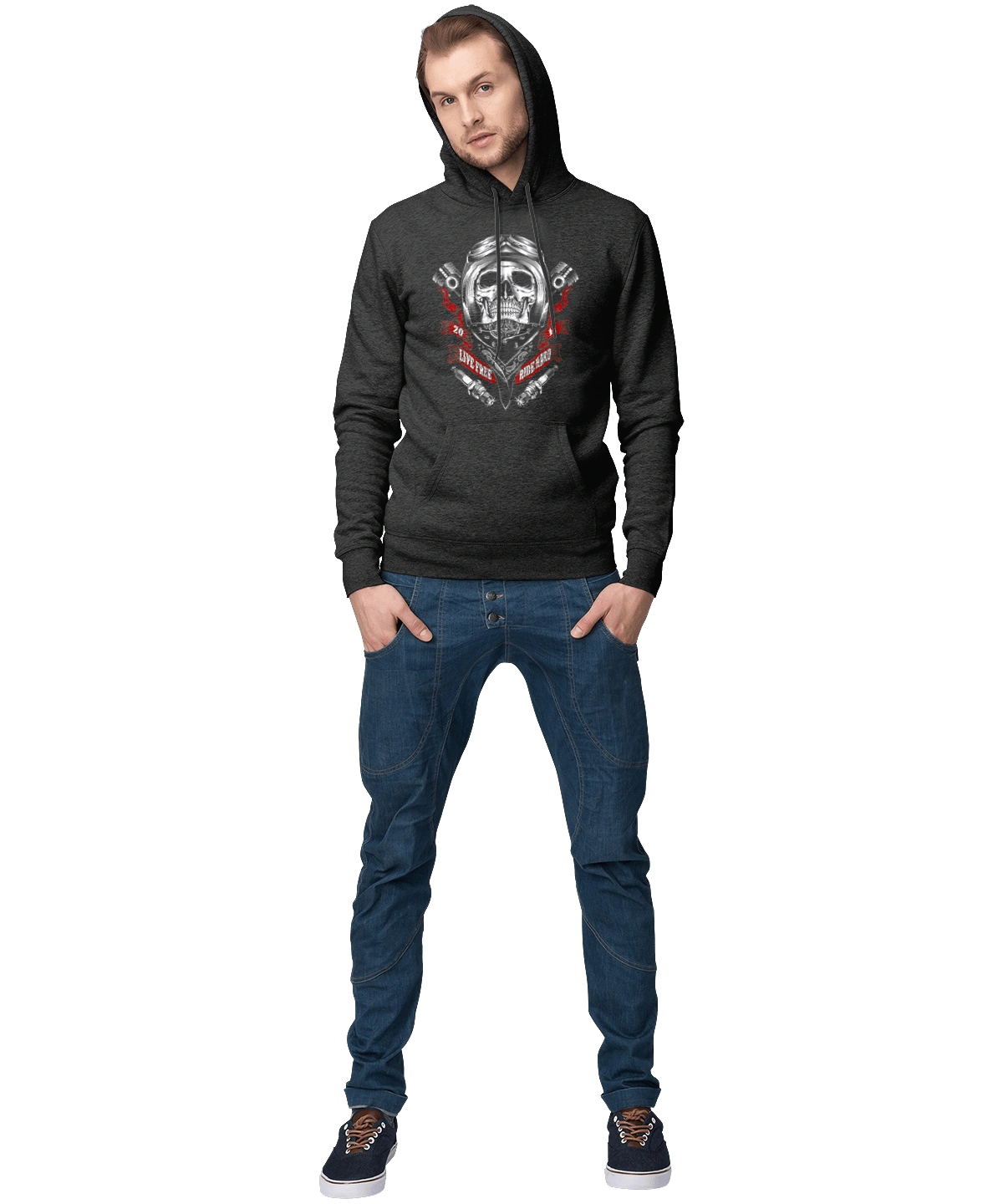 череп гонщик