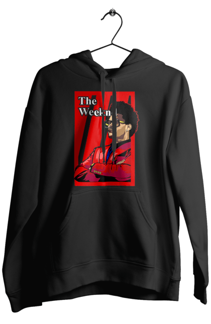 Men's hoodie with prints The Weeknd. Actor, producer, singer, tesfaye, weeknd. 2070702